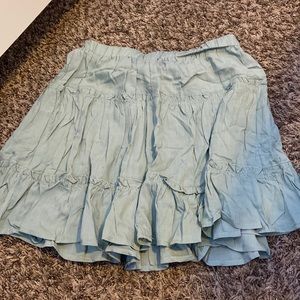 Saige green skirt